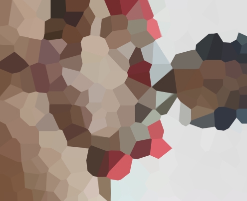 赤のパンティー