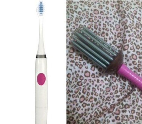 巻くやつと電動ハブラシの両方