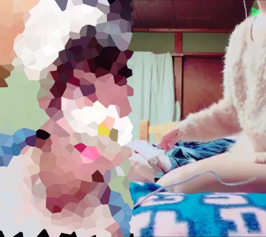 C読モレベルの可愛い子！ 見せつけオナニー