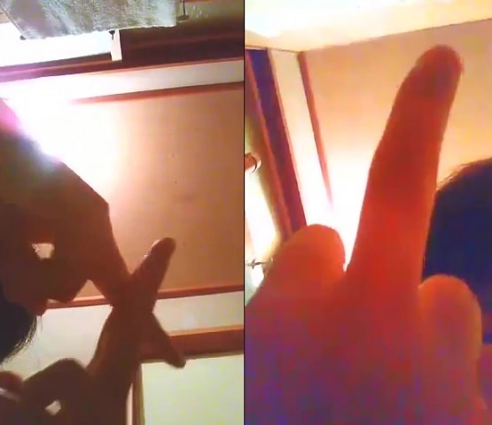 いじくりお漏らし・・この可愛さで・・