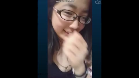 照れ屋の眼鏡オナニー