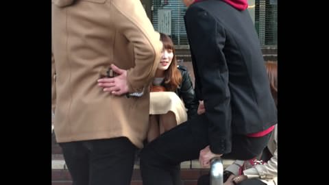 （PC/携帯対応）（撮影バレ！）石原さとみ級のとんでもない超Ｓ級美女がまかさの純白パンティ丸見え！！