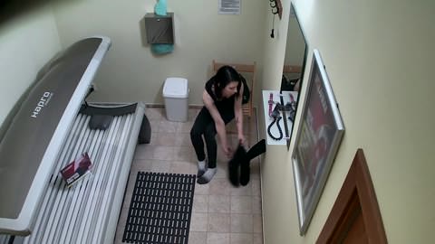 【長編38分】ロシアの日焼けサロン第13弾【総勢4名!!】