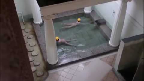 学年イチの美巨乳　林間学校　集団入浴②