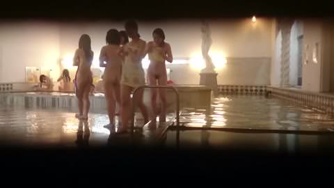 修学旅行　大浴場part4