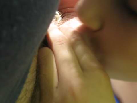 【洋S】VIKAちゃんのお外でフェラチオ＆顔射