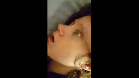 昏睡彼女をハメる