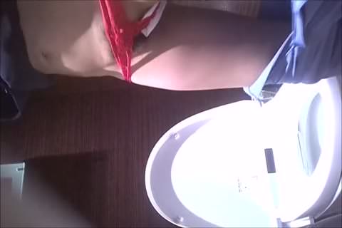 リアル女子トイレ（洋式の女神)005