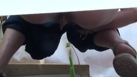 【隠撮】ロシアの野外トイレ 第3段