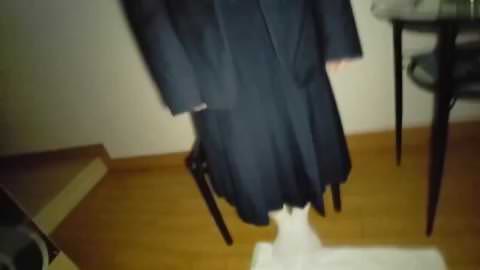 【無】制服JKにフェラってもらった
