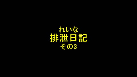 れいなの排泄日記その3