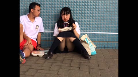 芦田●菜激似J★Kが純白パンモロ!!!