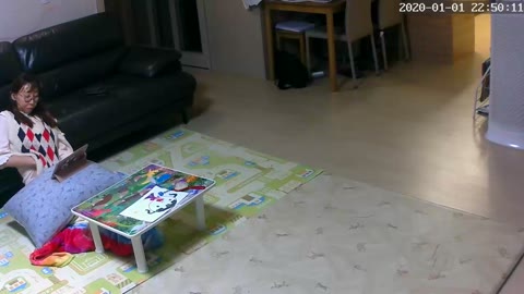 眼鏡女性のオナニー隠し撮り