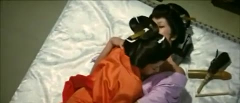 昔の変態すぎるテレビ番組　刷毛でくすぐられる女達