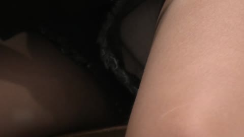 短パンの隙間からいただきます