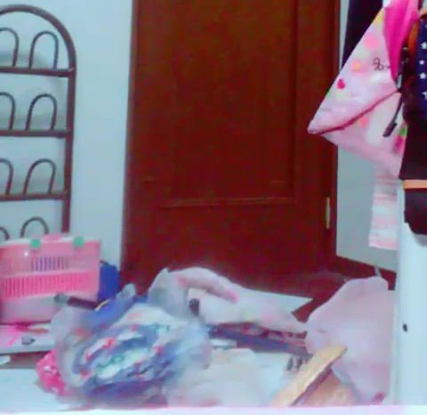 かなりの美少女！スカートを少しずつ上げていき誘惑。けっきょく全見せ！