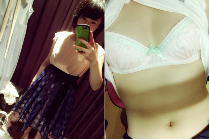 Cのおっぱい見せです 大人っぽいのおっぱい見せ