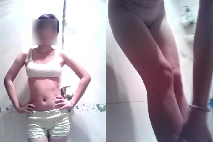 全裸をハッキリ笑顔で見せます。