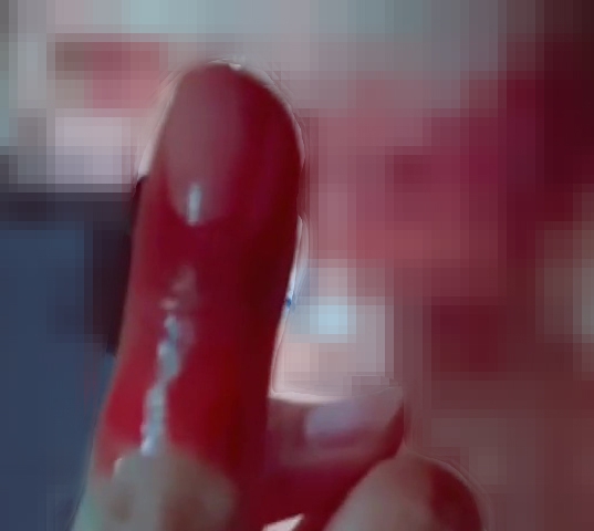 ママが帰ってくるまで車内でオナ