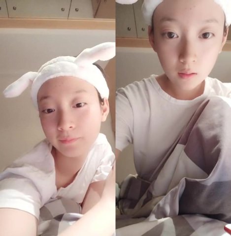 非常に純粋で美しい柔らかい少女