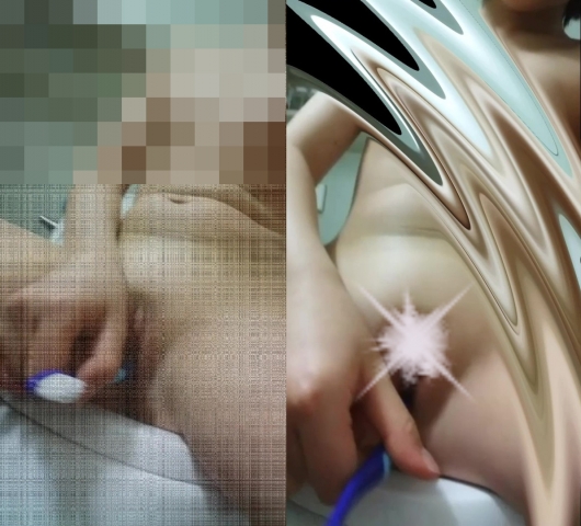 ふたりのお嬢様のま○こ